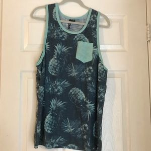 Ron Jon men’s pineapple Tank Top